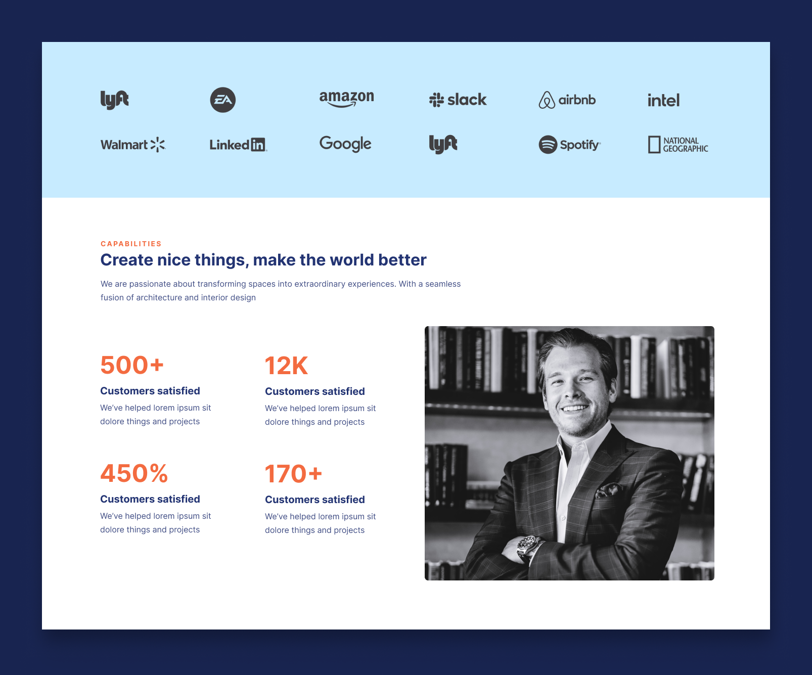 About Us Page for a Consulting Firm